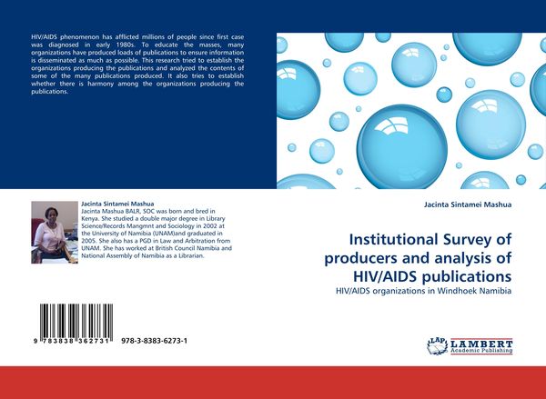 Produktbild: Institutional Survey of producers and analysis of HIV/AIDS publications