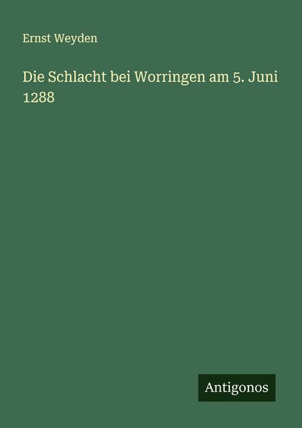 Produktbild: Die Schlacht bei Worringen am 5. Juni 1288