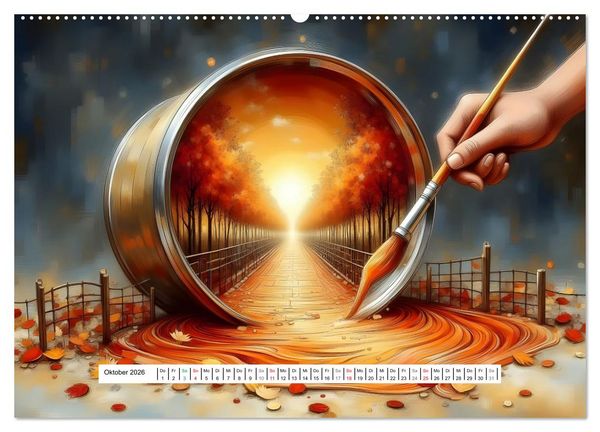 Produktbild: Ist das Kunst oder kann das weg? (Wandkalender 2026 DIN A2 quer), CALVENDO Monatskalender