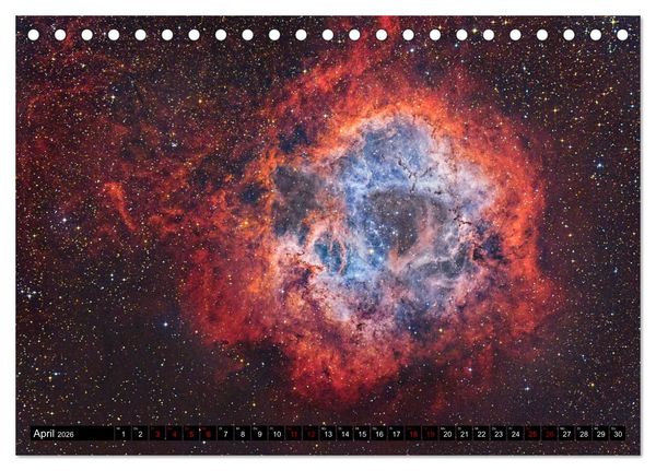 Produktbild: Deepsky 2026 (Tischkalender 2026 DIN A5 quer), CALVENDO Monatskalender