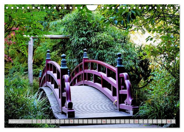 Produktbild: Fern&ouml;stlicher Zauber Japanischer Garten Leverkusen (Wandkalender 2026 DIN A4 quer), CALVENDO Monatskalender
