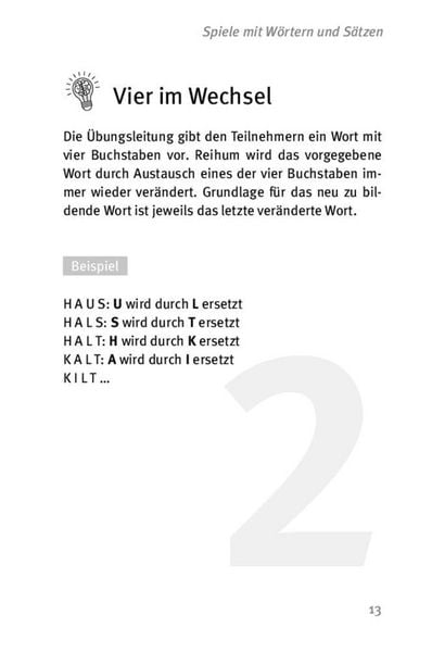 Produktbild: Die 50 besten Spiele zum Ged&auml;chtnistraining mit Senioren