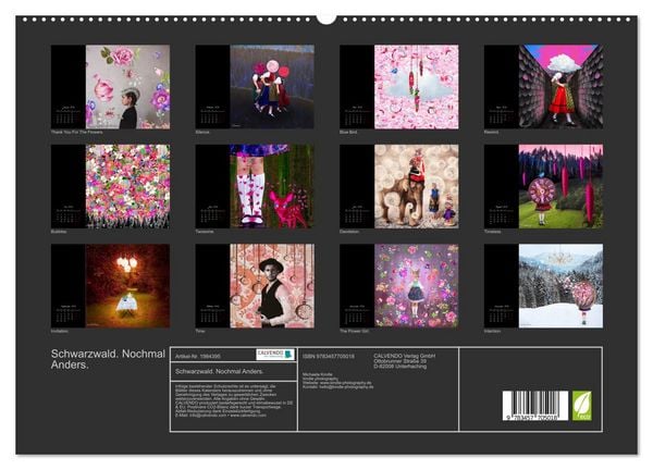 Produktbild: Schwarzwald. Nochmal Anders. (hochwertiger Premium Wandkalender 2026 DIN A2 quer), Kunstdruck in Hochglanz