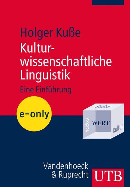 Produktbild: Kulturwissenschaftliche Linguistik