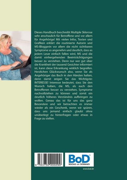 Produktbild: MS-Handbuch Multiple Sklerose gut erklärt Für Angehörige & Betroffene