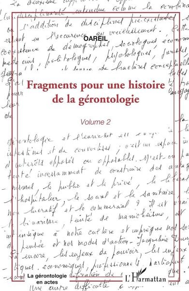 Produktbild: Fragments pour une histoire de la g&eacute;rontologie