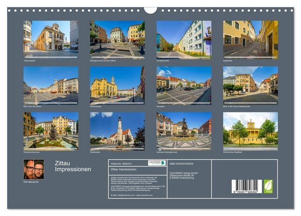 Produktbild: Zittau Impressionen (Wandkalender 2026 DIN A3 quer), CALVENDO Monatskalender