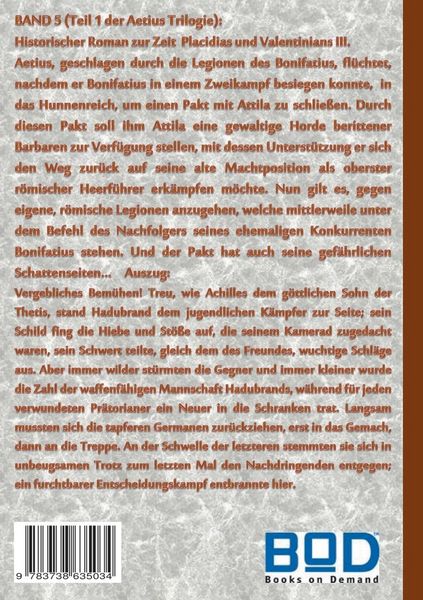 Produktbild: Rom im Untergang Band 5: Aetius - Roms letzter Adler