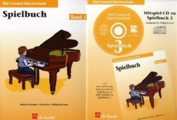 Leonard, H: Klavierschule Spielbuch 3 + CD