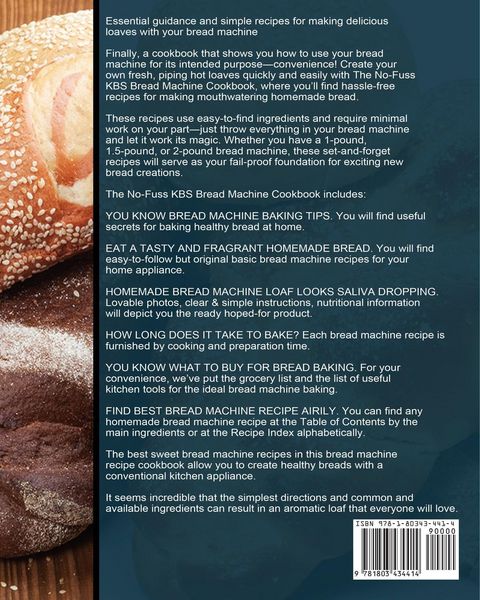 Produktbild: The No-Fuss KBS Bread Machine Cookbook