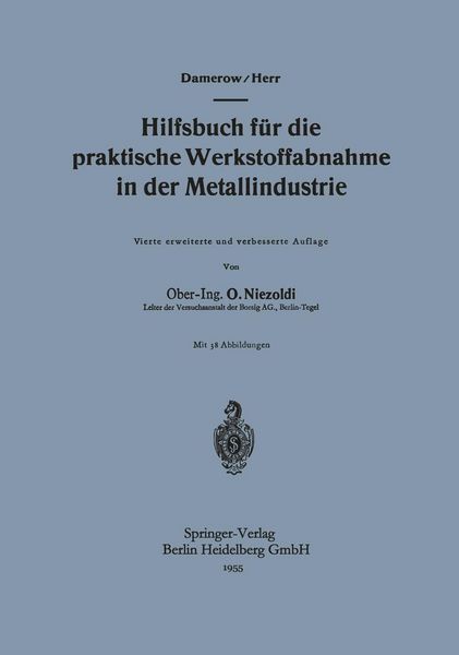 Produktbild: Hilfsbuch f&uuml;r die praktische Werkstoffabnahme in der Metallindustrie