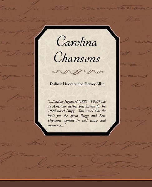 Produktbild: Carolina Chansons