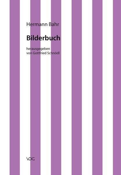 Produktbild: Hermann Bahr / Bilderbuch