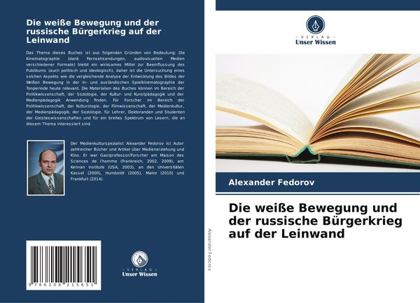 Die weiße Bewegung und der russische Bürgerkrieg auf der Leinwand, Taschenbuch von Alexander Fedorov, Verlag Unser Wissen, 9786208215651