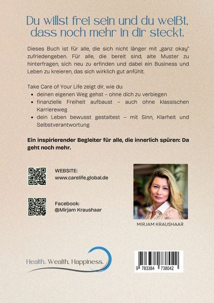 Produktbild: Take care of your life