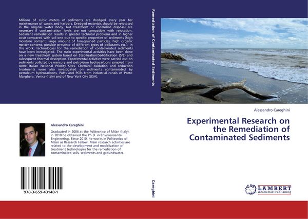 Produktbild: Experimental Research on the Remediation of Contaminated Sediments