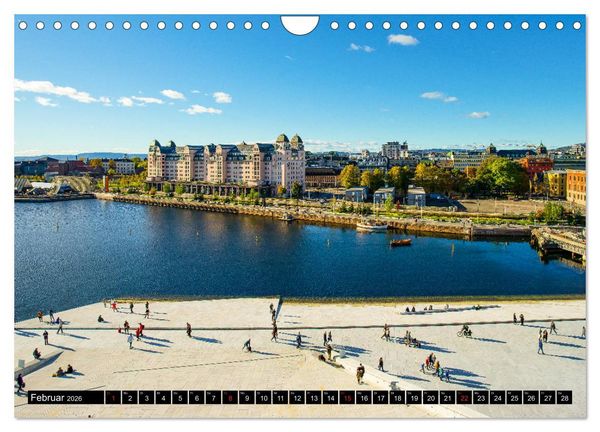 Produktbild: Oslo Impressionen (Wandkalender 2026 DIN A4 quer), CALVENDO Monatskalender