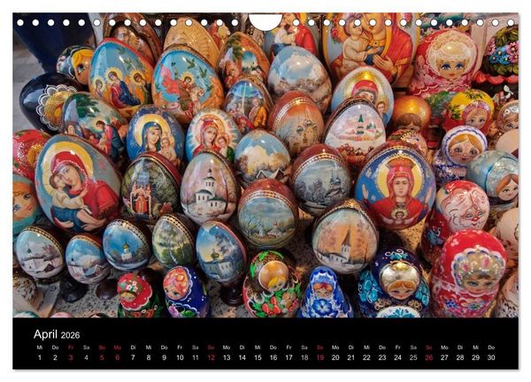 Produktbild: Moskau (Wandkalender 2026 DIN A4 quer), CALVENDO Monatskalender