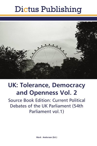 Produktbild: UK: Tolerance, Democracy and Openness Vol. 2