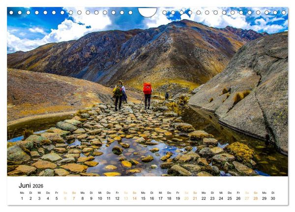 Produktbild: Qhapaq &Ntilde;an - die K&ouml;nigsstrasse der Anden (Wandkalender 2026 DIN A4 quer), CALVENDO Monatskalender