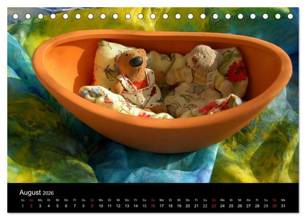 Produktbild: Der B&auml;rchenkalender 2026 (Tischkalender 2026 DIN A5 quer), CALVENDO Monatskalender