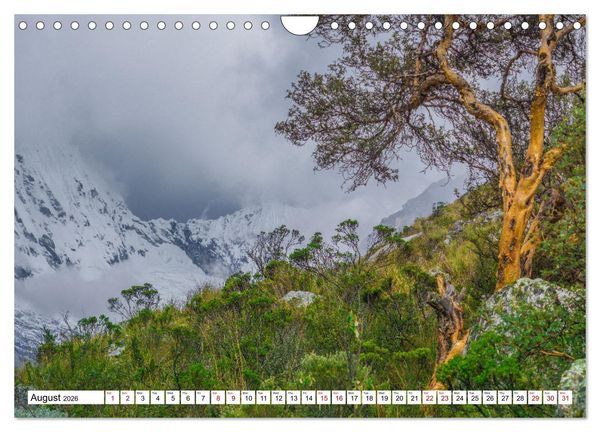 Produktbild: Peru Paradise in the Andes (Wall Calendar 2026 DIN A4 landscape), CALVENDO 12 Month Wall Calendar