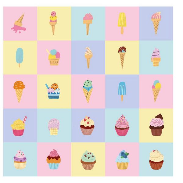 Produktbild: 333 Sticker &ndash; Pastell-Tr&auml;ume: Etiketten und Aufkleber mit beschreibbarer Oberfl&auml;che