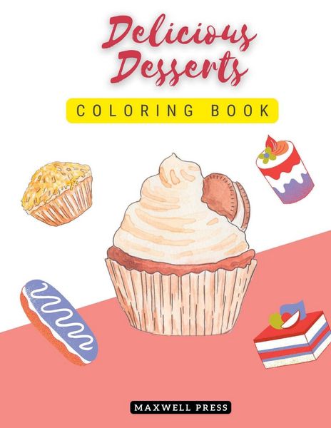 Produktbild: Delicious Desserts coloring book