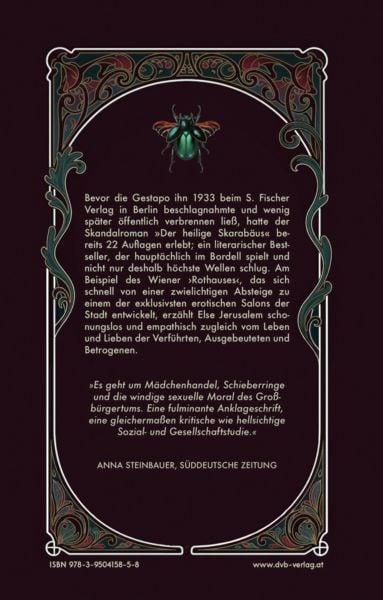 Produktbild: Der heilige Skarab&auml;us