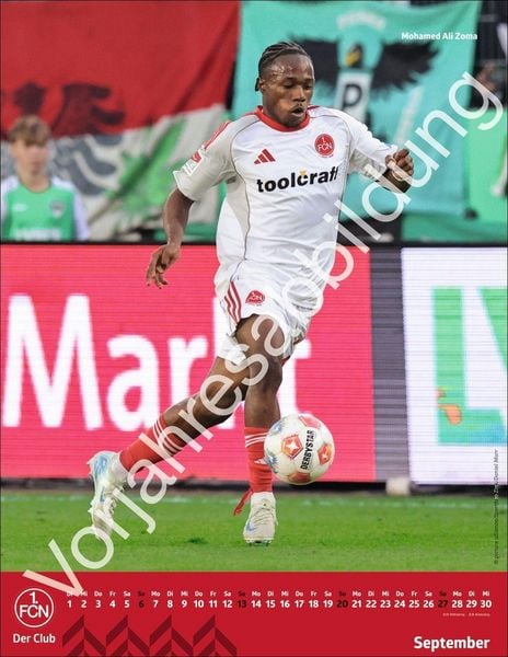 Produktbild: 1. FC N&uuml;rnberg Posterkalender 2027