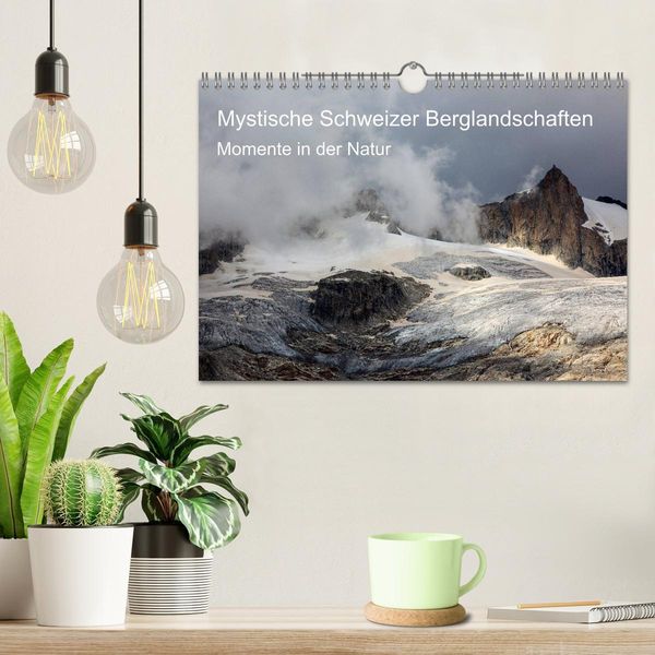 Produktbild: Mystische Schweizer Berglandschaften - Momente in der Natur (Wandkalender 2026 DIN A4 quer), CALVENDO Monatskalender