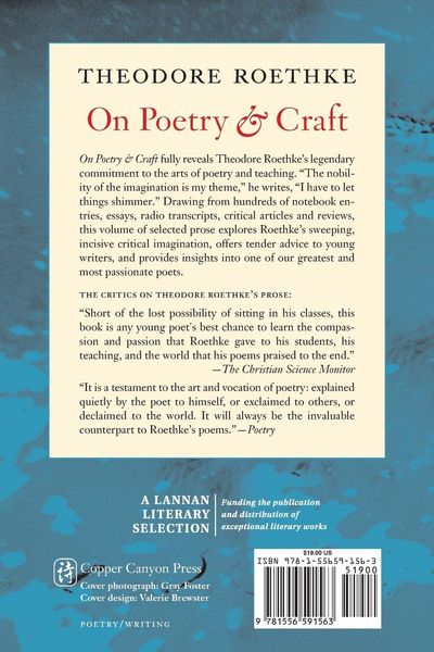Produktbild: On Poetry and Craft