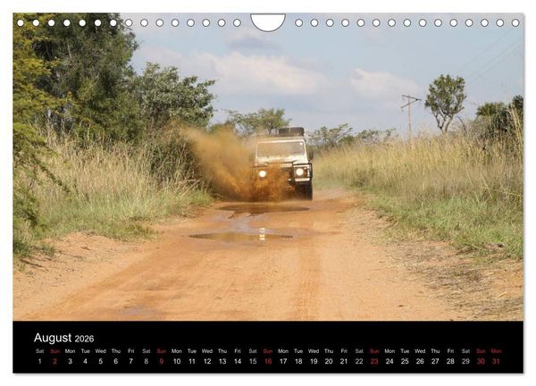 Produktbild: Off-road adventures in Africa (Wall Calendar 2026 DIN A4 landscape), CALVENDO 12 Month Wall Calendar