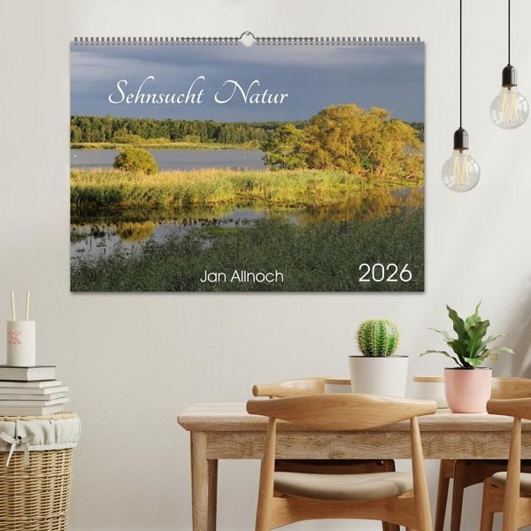 Produktbild: Sehnsucht Natur (Wandkalender 2026 DIN A2 quer), CALVENDO Monatskalender