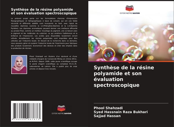 Produktbild: Synth&egrave;se de la r&eacute;sine polyamide et son &eacute;valuation spectroscopique