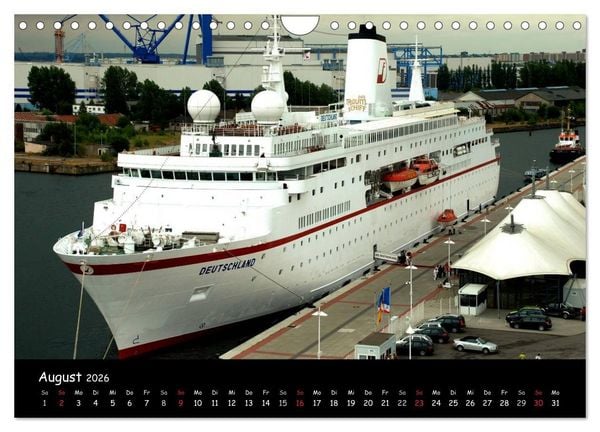 Produktbild: Kreuzfahrt erleben (Wandkalender 2026 DIN A4 quer), CALVENDO Monatskalender