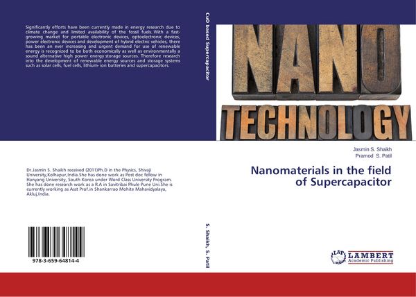 Produktbild: Nanomaterials in the field of Supercapacitor