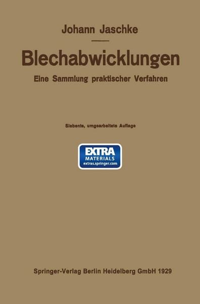 Produktbild: Die Blechabwicklungen