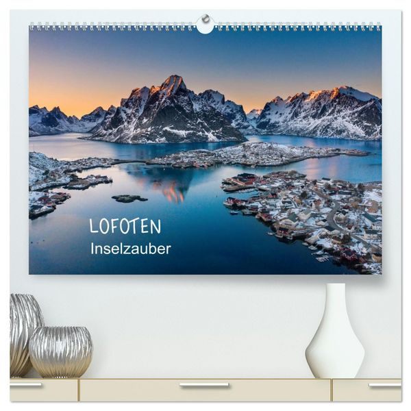 Produktbild: Lofoten Inselzauber (hochwertiger Premium Wandkalender 2026 DIN A2 quer), Kunstdruck in Hochglanz