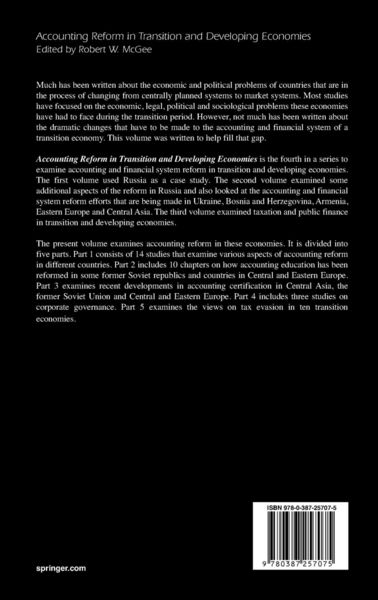 Produktbild: Accounting Reform in Transition and Developing Economies