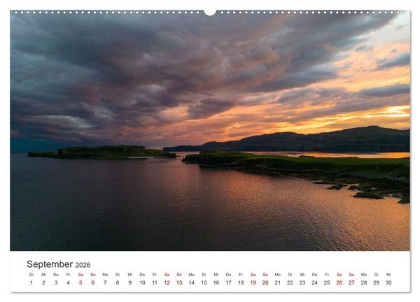 Produktbild: Schottland - Die wilde Sch&ouml;nheit der Highlands (Wandkalender 2026 DIN A2 quer), CALVENDO Monatskalender