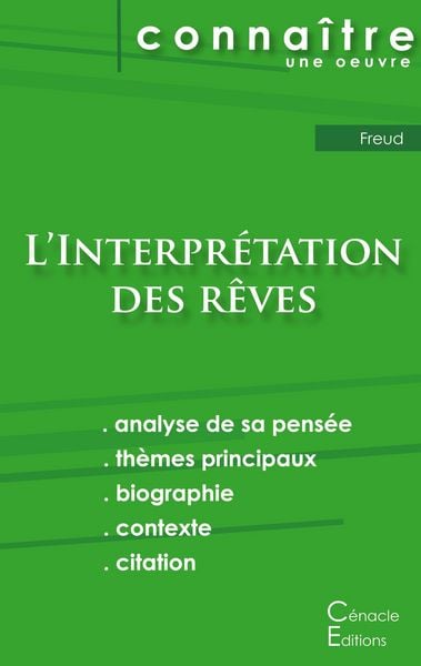 Produktbild: Fiche de lecture L'Interpr&eacute;tation des r&ecirc;ves de Freud (analyse litt&eacute;raire de r&eacute;f&eacute;rence et r&eacute;sum&eacute; complet)