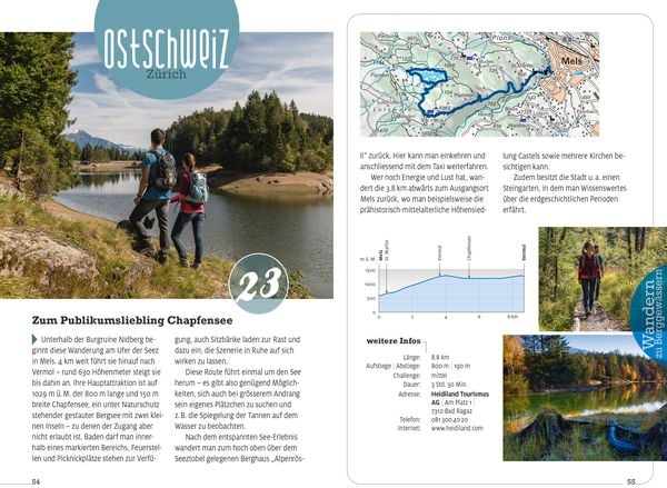 Produktbild: K&uuml;mmerly+Frey Erlebnis Schweiz Wandern zu Berggew&auml;ssern - Wanderf&uuml;hrer
