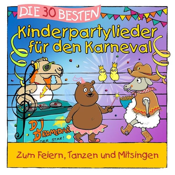 Produktbild: Die 30 besten Kinderpartylieder f&uuml;r den Karneval