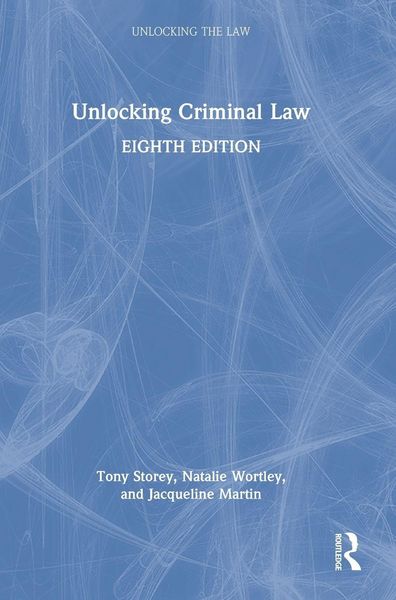 Produktbild: Unlocking Criminal Law