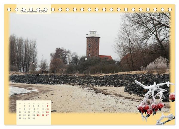 Produktbild: Leuchtt&uuml;rme Schleswig-Holsteins (Tischkalender 2026 DIN A5 quer), CALVENDO Monatskalender