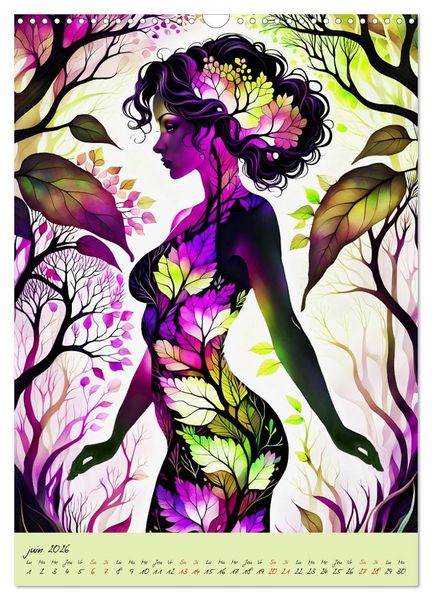 Produktbild: L'&eacute;l&eacute;gance de la nature (Calendrier mural 2026 DIN A3 horizontal), CALVENDO calendrier mensuel