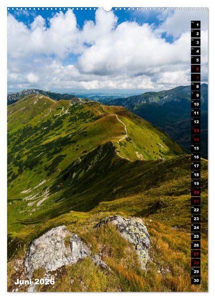 Produktbild: Impressionen aus der Tatra (Wandkalender 2026 DIN A2 hoch), CALVENDO Monatskalender
