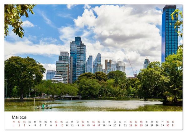 Produktbild: Sehnsuchtsland Thailand (Wandkalender 2026 DIN A2 quer), CALVENDO Monatskalender