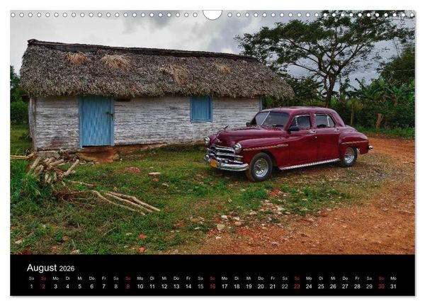 Produktbild: Cuba Cars (Wandkalender 2026 DIN A3 quer), CALVENDO Monatskalender